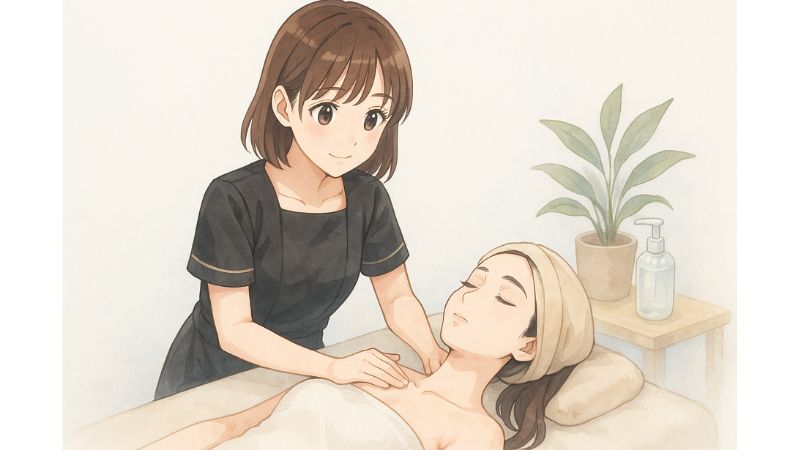 美容業界を目指す管理栄養士におすすめの資格,リンパケアセラピスト