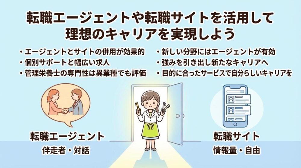 転職エージェントや転職サイトを活用して理想のキャリアを実現しよう