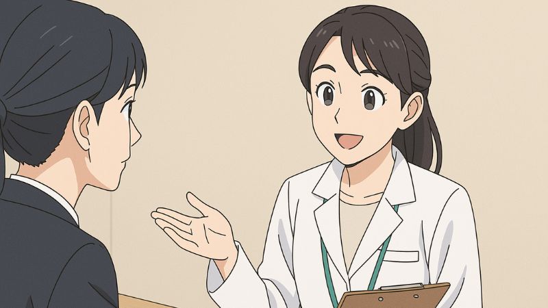 実際に管理栄養士として働いている人の話を聞く